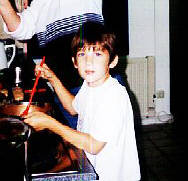 Pascal kocht bei Hortfreizeit September 2000