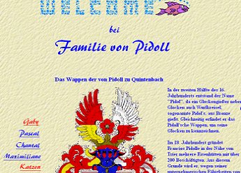 hier geht es zu meiner aller ersten Homepage